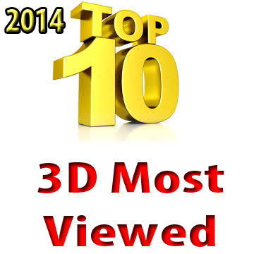 TOP TEN 3D video most viewed